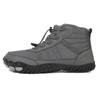 Unisex Waterproof Wide-Toe Winter Snow Boots - High-Top, Cold-Proof, Barefoot-Style for Outdoor Sport.