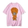 Funny Chicken Hamster T Shirt Men Women Clothes Fashion Harajuku Hip Hop Streetwear Summer 100% Cotton Short Sleeve Cute Tops