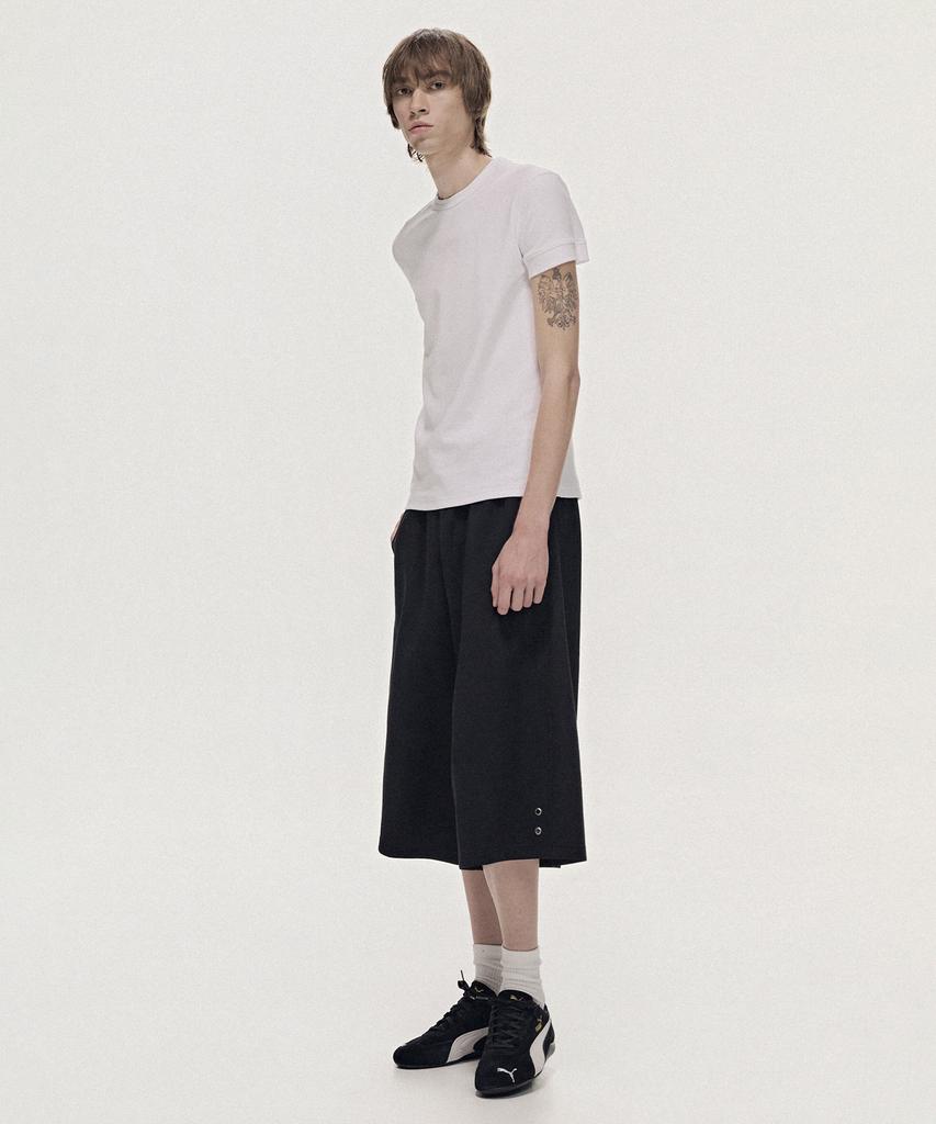 TAKEASY Neoprene Bermuda Sweatpants (Black)