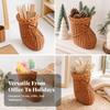 Boot Storage Basket with Woven Tie Detail Small for Christmas Gifts