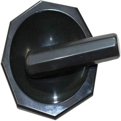 7,6 cm Moździerz i tłuczek z czarnego agatu Zestaw Meena Kharal