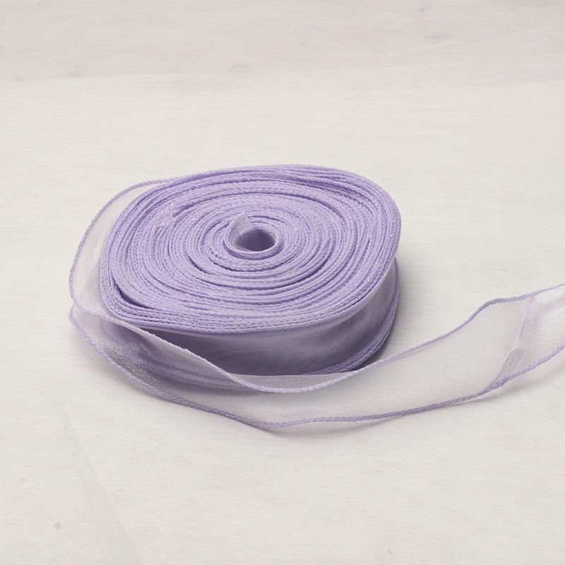 Coreless Iridescent Fishtail Satin Ribbon for Bouquet Packaging