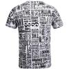 Adidas Originals Logo Print Round Neck Short Sleeve T-Shirt Men Tops Black White AO0937