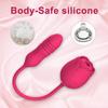 Rose Shape Vagina Sucking Vibrator Intimate Good Nipple Sucker Oral Licking Clitoris Stimulation