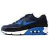 Air Max 90 Fabric Leather Comfortable Versatile Low-Top Casual Shoes Women Sneaker Black Blue 616730-401