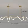 Modern art home decor led lights pendant light lamps for living room Chandeliers for dining room hanging light indoor lighting