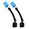 Headlight Conversion Harness 9007 9004 HB5 Male To H13 9008 Female Adapter Replacement for Ford 1999‑2004