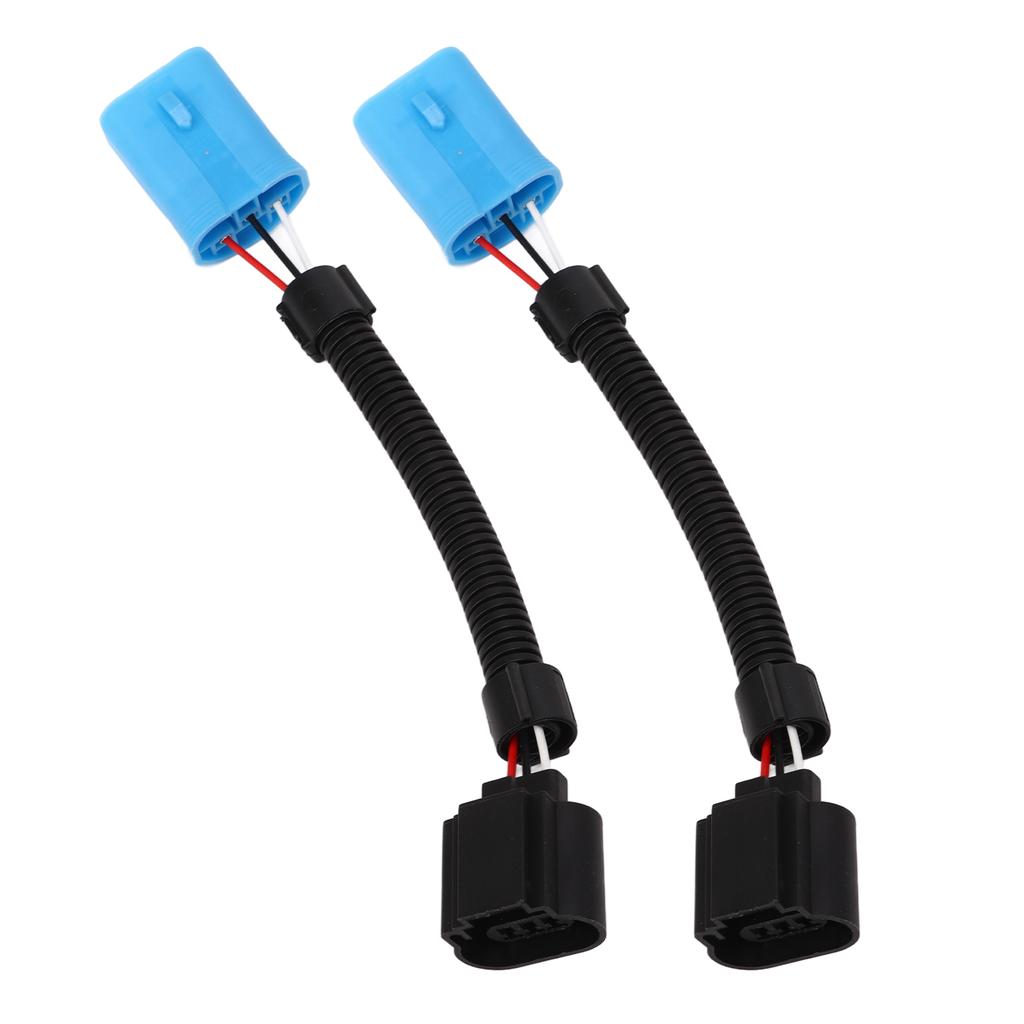 Headlight Conversion Harness 9007 9004 HB5 Male To H13 9008 Female Adapter Replacement for Ford 1999‑2004