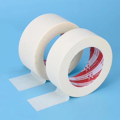 1pc 50M Masking Tape White 10mm Single Side Tape Adhesive Crepe Paper for Oil Painting Sketch Drawing Supplies Car Paintin