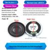 21-57mm Toy Speaker, Plastic External & Iron Internal Magnet, 8-32 Ohm, 0.25-1W