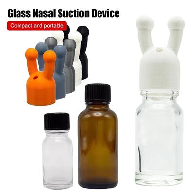 Aroma Ätherisches Öl Inhalator Kappe Mini Ätherisches Öl und Parfüm Inhalator Spenderflasche Ätherisches Öl Inhalator Hülle Auslaufsicher
