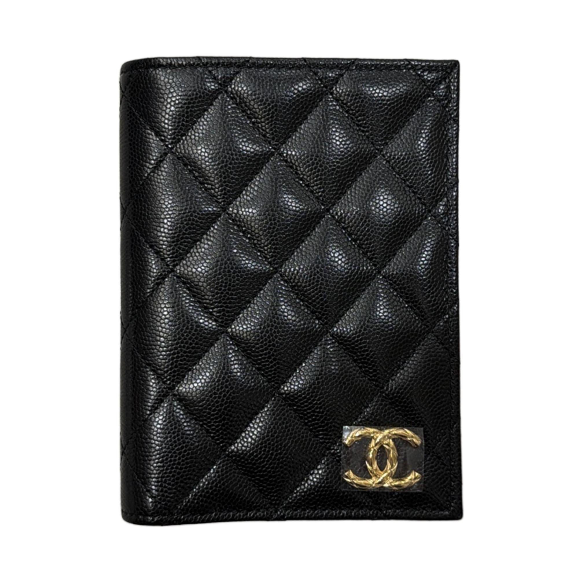 

CHANEL Classic Flap Card Holder (Black Shiny Calfskin) AP5018-B22653-94305 Gift Set(Basic Set+Box+Shopping Bag)