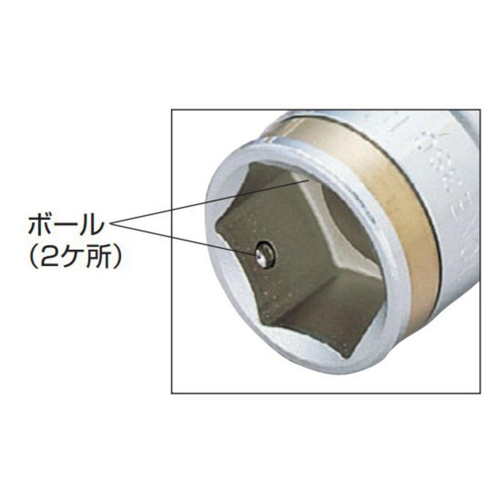 TONE Nut Catch Deep Socket Set with HSCL306 Drive Angle Contents 6 Items (hexagonal, Holder) 9.5mm (3/8")
