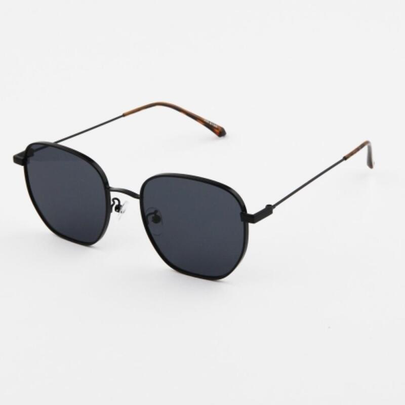 

Unisex Summer Black Brown Horn-Rimmed Sunglasses G1368_Black