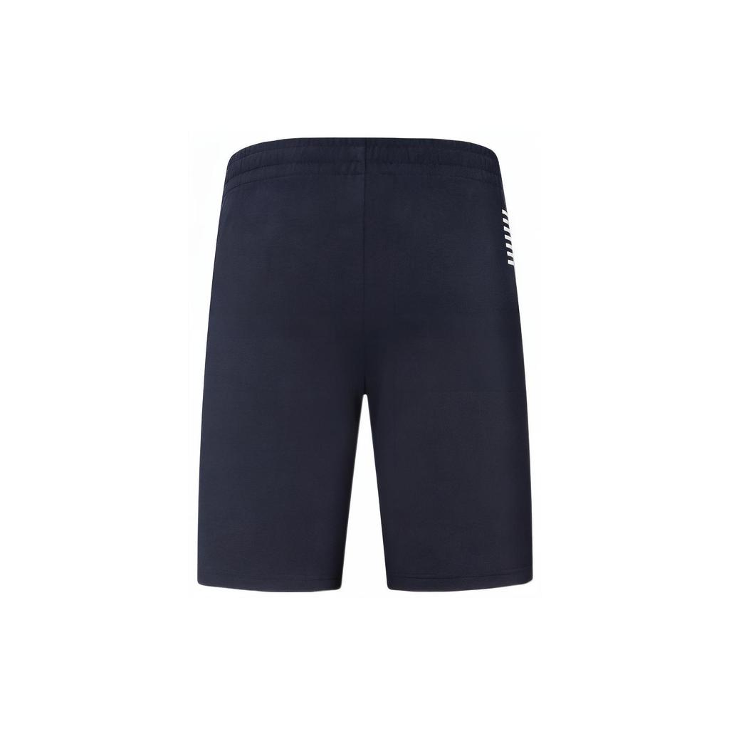 Emporio Armani Ss22 Solid Color Logo Print Drawstring Sports Casual Shorts Men shorts Navy-Blue 8NPS02PJ05Z1578