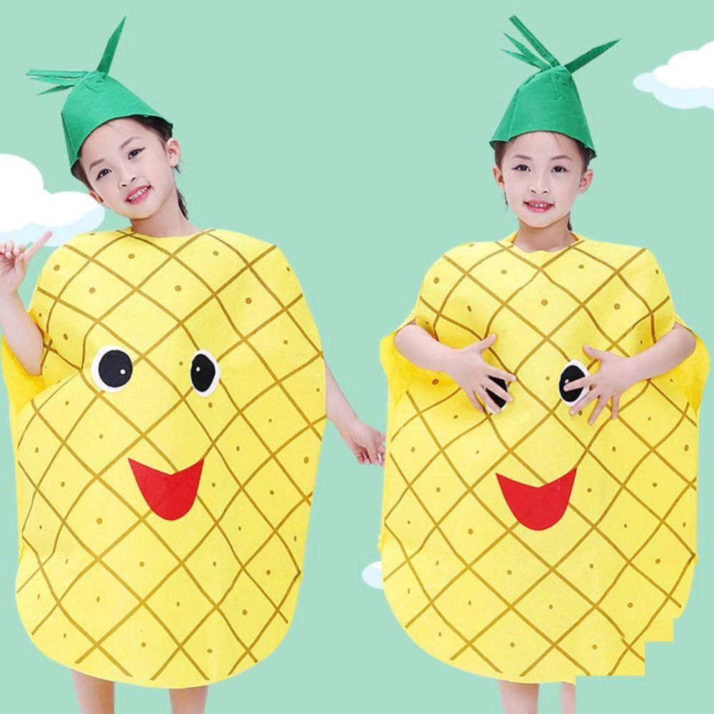 Performance Stage Fruit Veggie Costume Food Performance Suit Children Cosplay Costume  Women