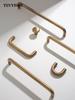 Tinyhob Minimalism Bronze Furniture Handles Wardrobe Kitchen Cupboard Cloakroom Bedside Small Cabinet Handle Decorative Knob