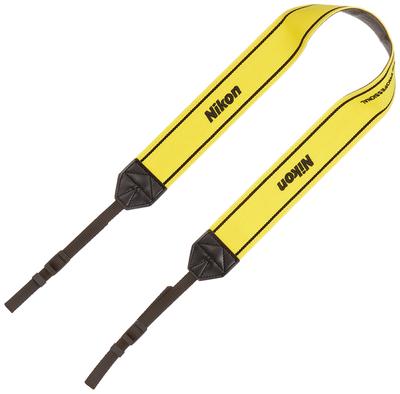 Nikon Neck Strap for 45mm Width Nikon Logo Strap 45 Yellow 2338 SLR/Mirrorless