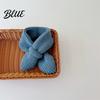Knitted Wool Children Unisex Warm Elastic Soft Winter Thick Scarf Baby Solid Color Cold Resistant