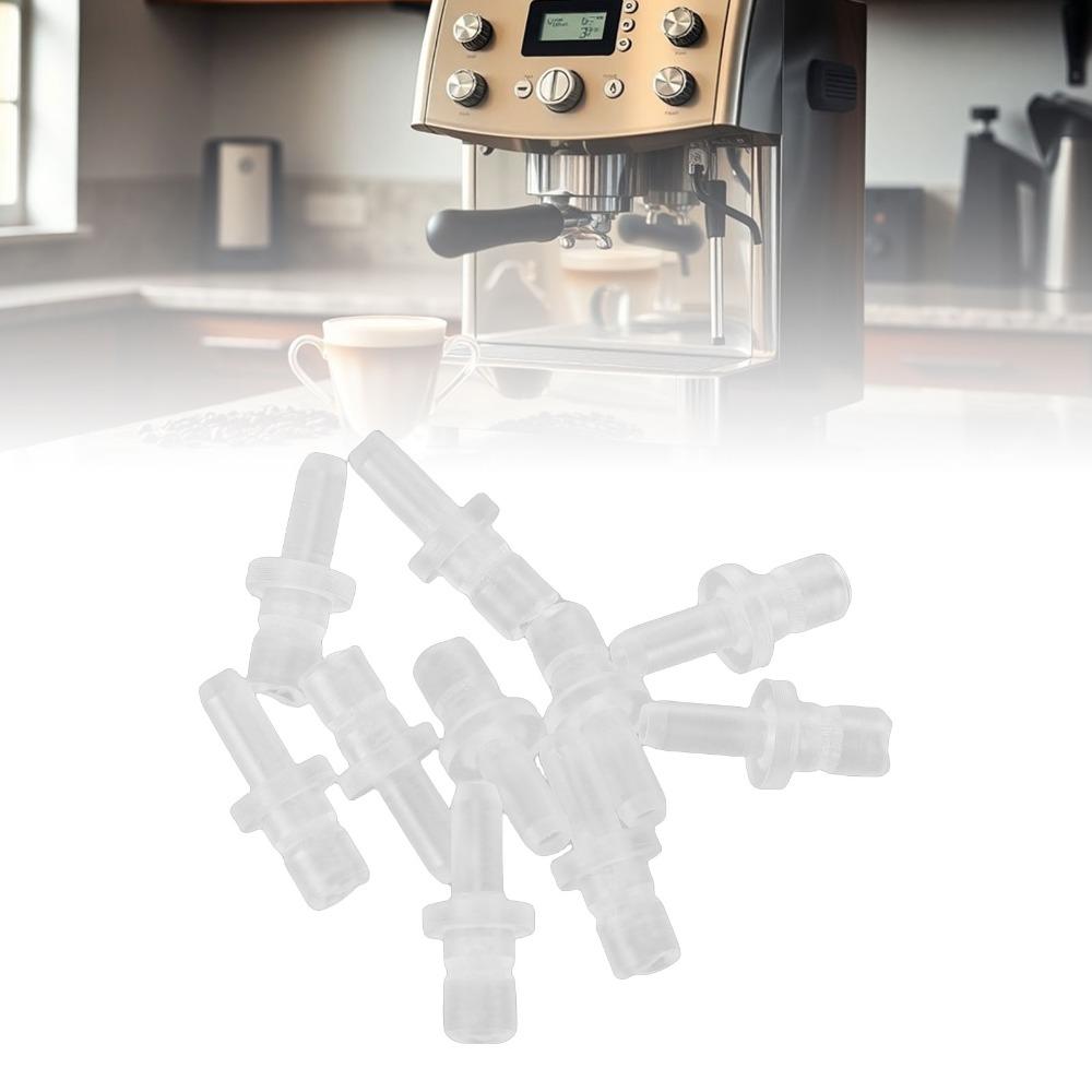 10PCS Transparent Milk Tube Connectors Milk Tube Replacement Parts for Jura For Coffee Machine