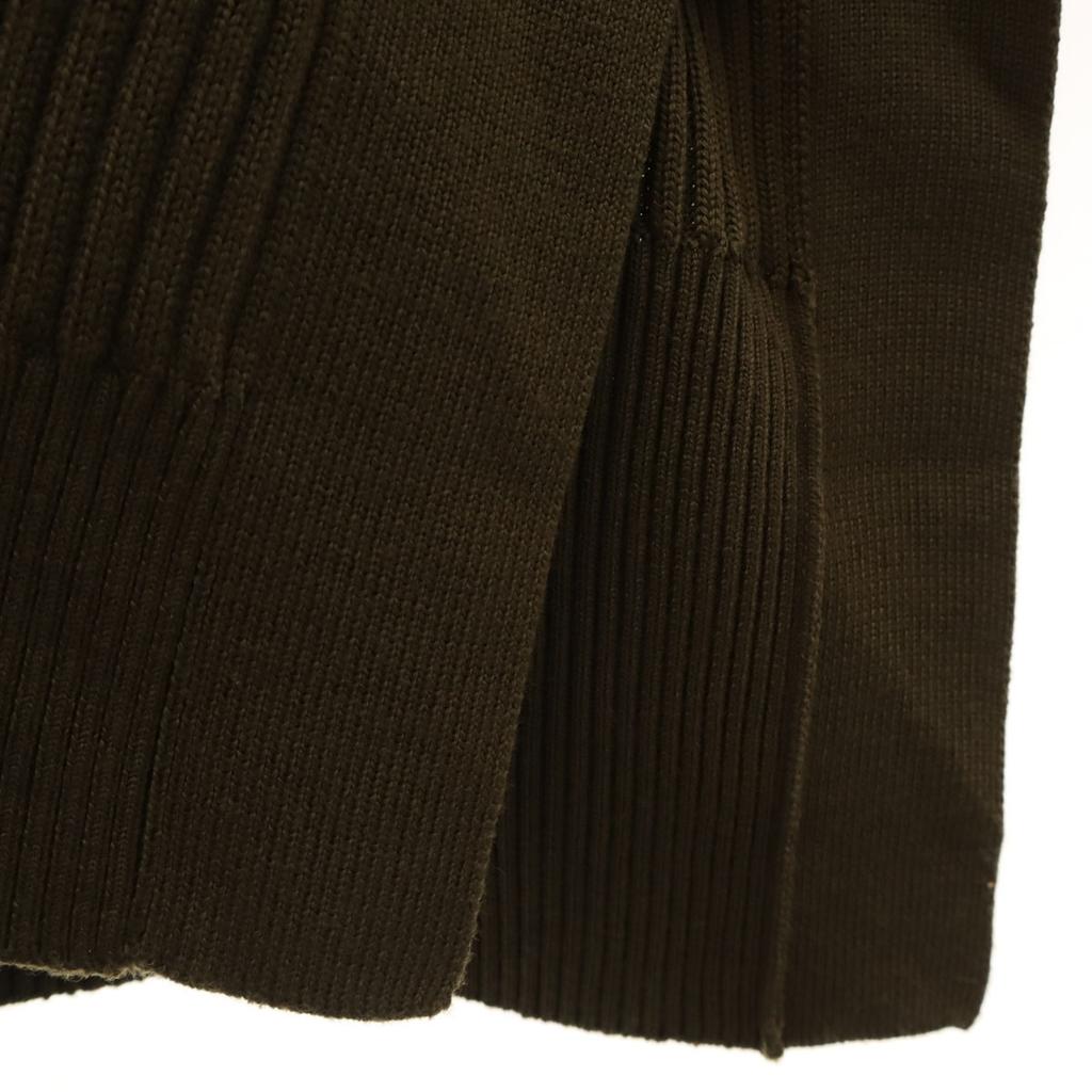 HYKE knit poncho Khaki Brown Women Used