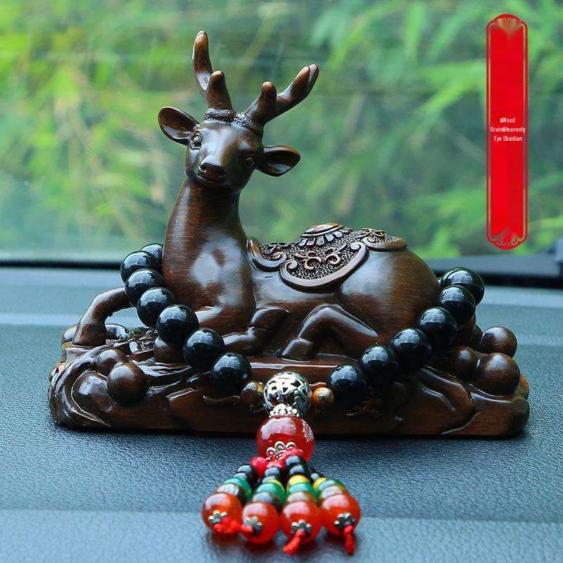 High-End Deer Car Ornament: Unisex Perfume for Center Console Decoration