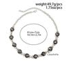 IngeSight.Z 2 Style Punk Unique Shiny Glass Drill Choker Necklace Retro Charm Irregular Short Neck Chain Accessory Jewelry Gift