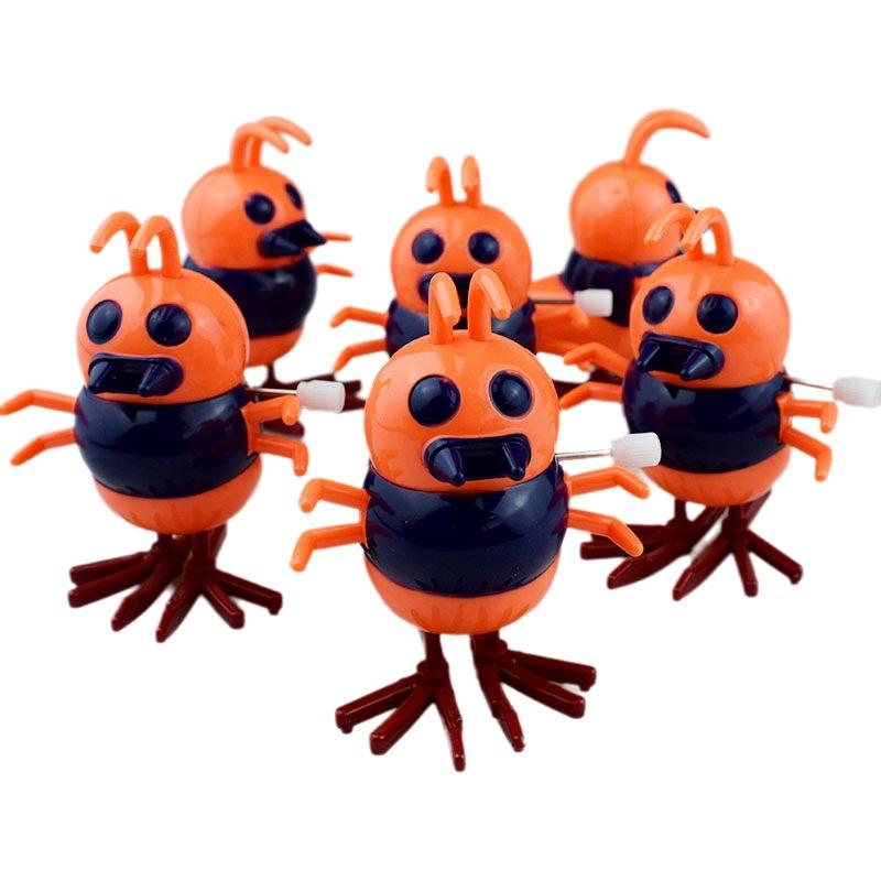 

Забавные заводные игрушки-жуки, 6 штук One size оранжевый