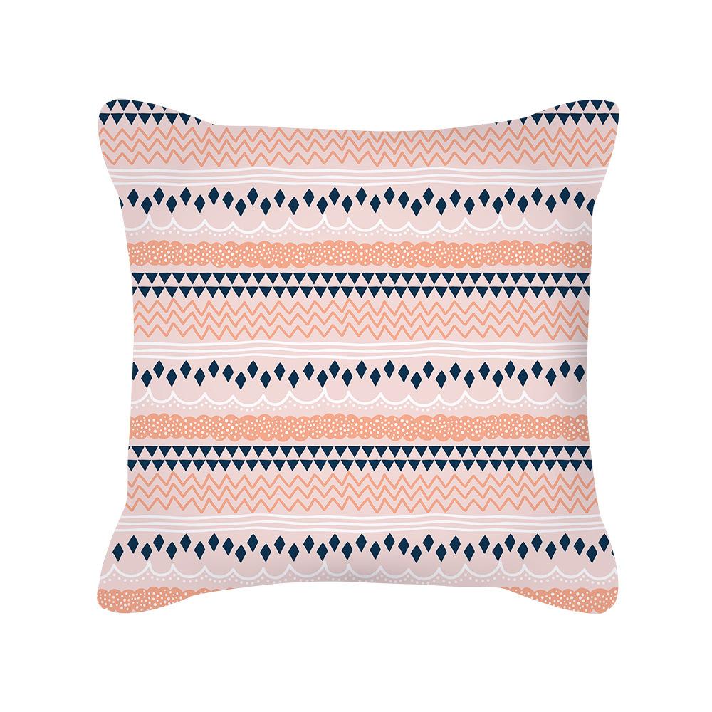 

Этнический стиль Простой синий Мандала Наволочка Подушка Новый дом 45 * 45cm