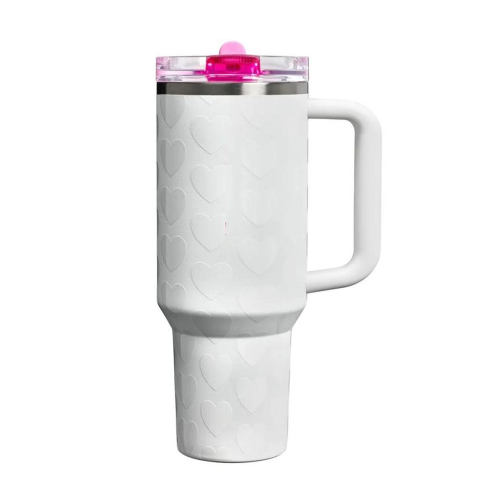 Nový dvouplášťový nerezový hrnek 30oz do auta, na ledové pivo, s uchem 30oz, pro venkovní pití, hrnek na pití