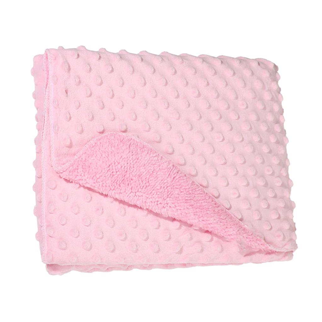 Baby Blanket Lightweight Thermal Newborn Baby Blanket Super Soft Receiving Fuzzy Blanket for