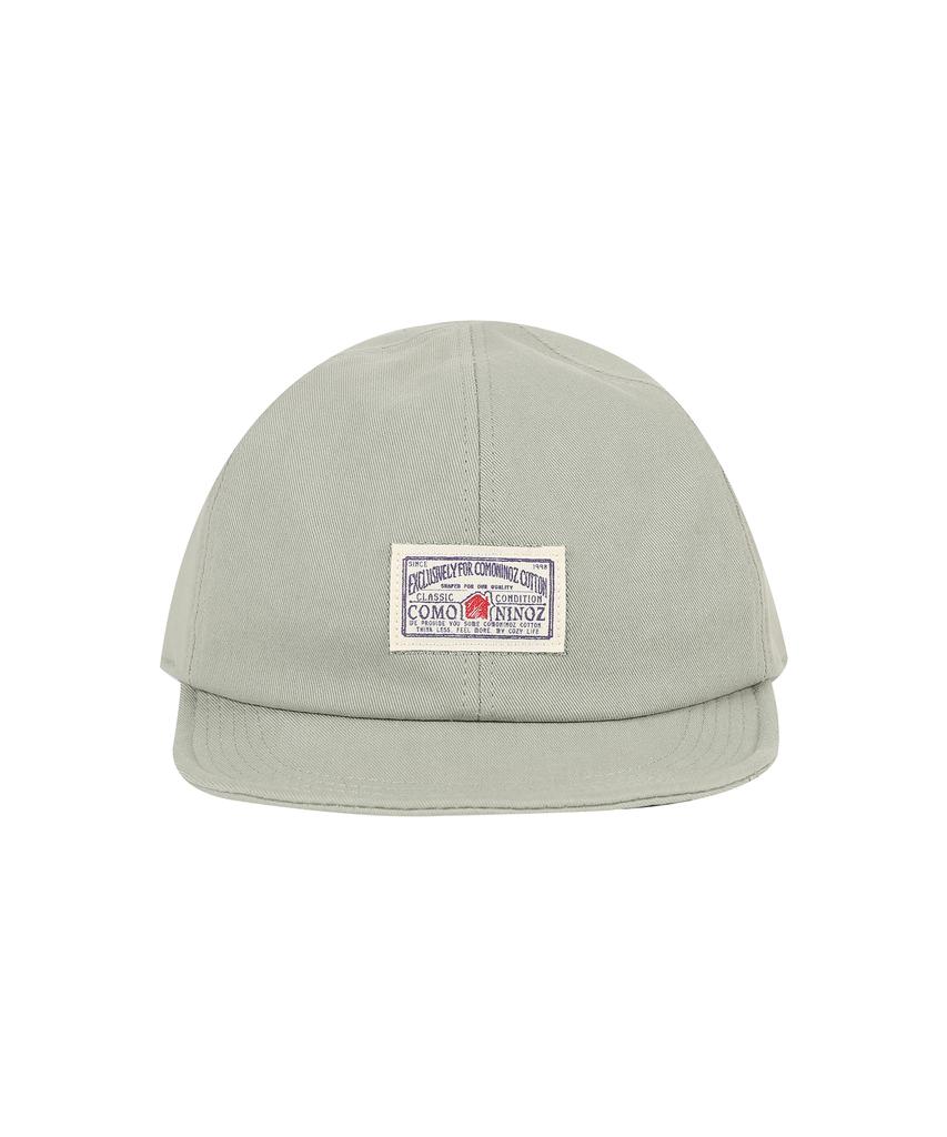 COMONINOZ [Cn]Label Cotton Cap [2Color]