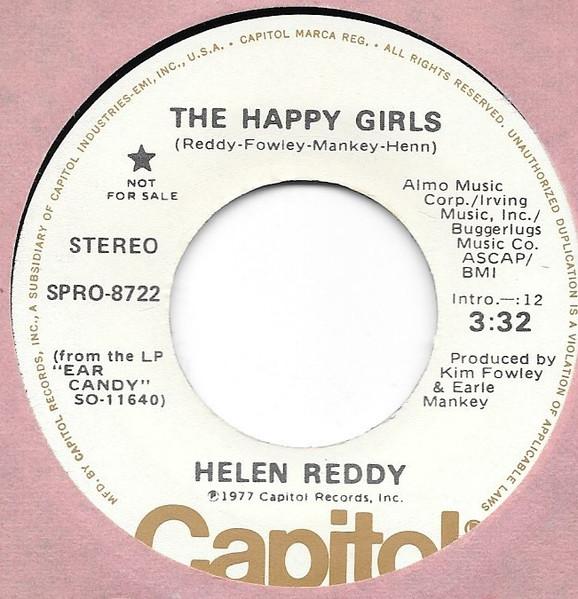 

7inch Record HELEN REDDY - The Happy Girls 4487 Capitol Records 1977 US Rock Used