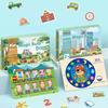 Magnetic Sticker Busy Book For Baby Enlightenment Book Montessori Toy Activity Books For Toddlers