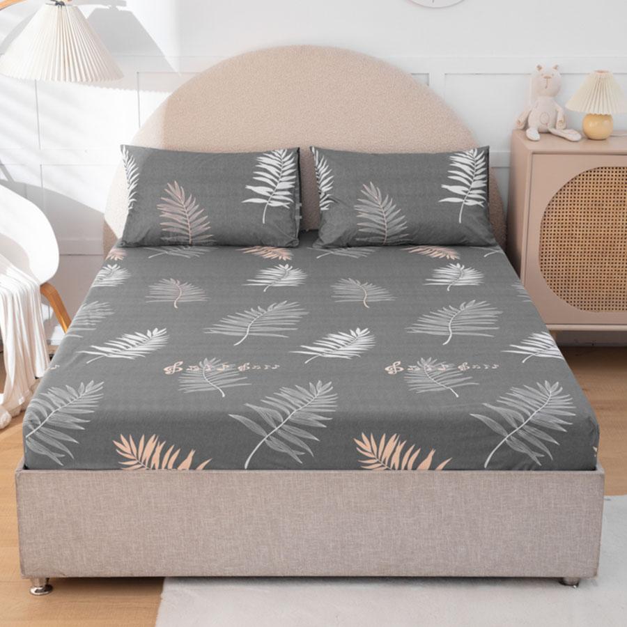 1pc Waterproof Mattress Protector Breathable Mattress Cover Anti-mite Anti-bacterial Fitted Bed Sheet (No Pillowcase)