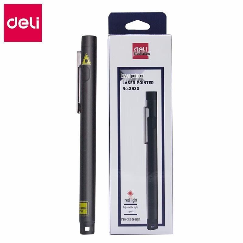 Deli Red Laser Pointer & Page Turner Pen
