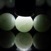 Large 18cm Itoigawa Natural Jadeite Pale Japanese National Jomon Power Stone Jadeite Workshop Special Paulownia Wood Quality Guarantee BR0240 (12mm