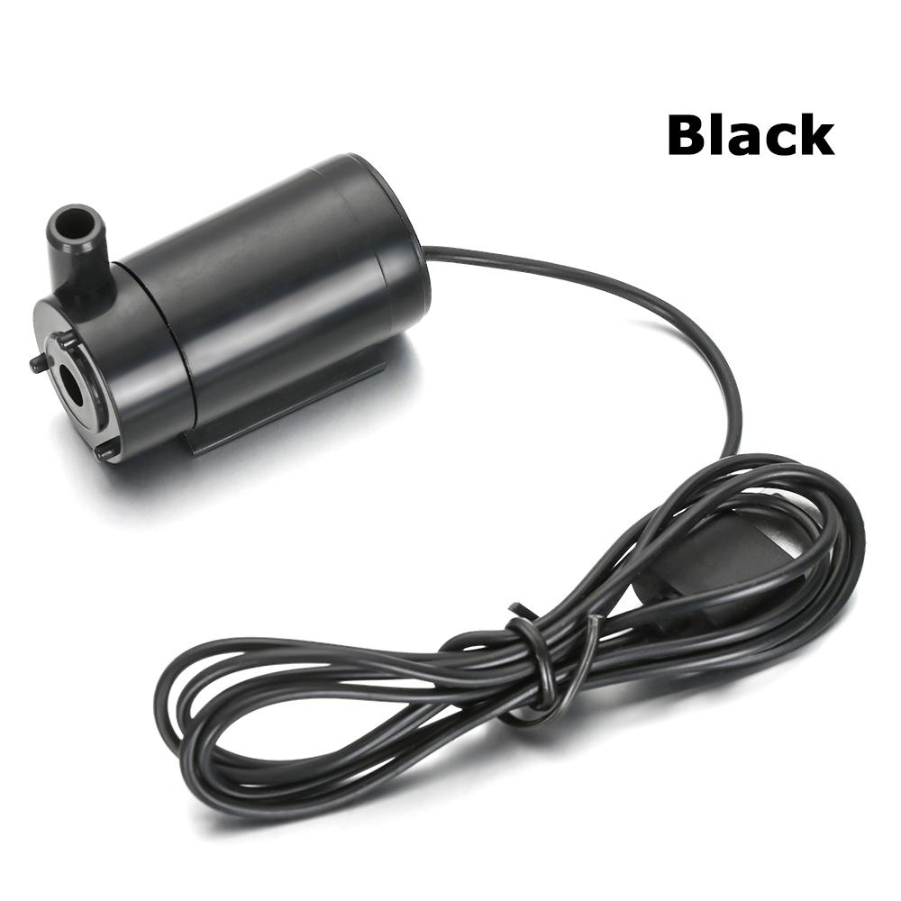 Fiori d'Acqua Pratici Pompa Motore DC 5V Forniture per Acquario Fontana Serbatoio Pesci Pompa Sommergibile