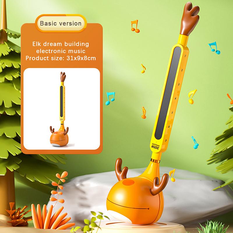

Otamatone японский электронный музыкальный инструмент для детей, синтезатор томатов, электрический головастик, Kawaii Kid Kalimba, игрушка-пианино