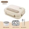 Lunch Box Isolato Extra Large in Acciaio Inossidabile 316 Adatto al Microonde per Studenti e Lavoro