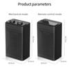Desktop Heating Fans,1500W Electric Heater for Home, Fast Heating, Stove with Remote Control, Bedroom, Low Consumption,