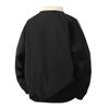 Men's Plus Size Trendy Loose American Casual Jacket - Extra Wide Lapel for Spring and Autumn