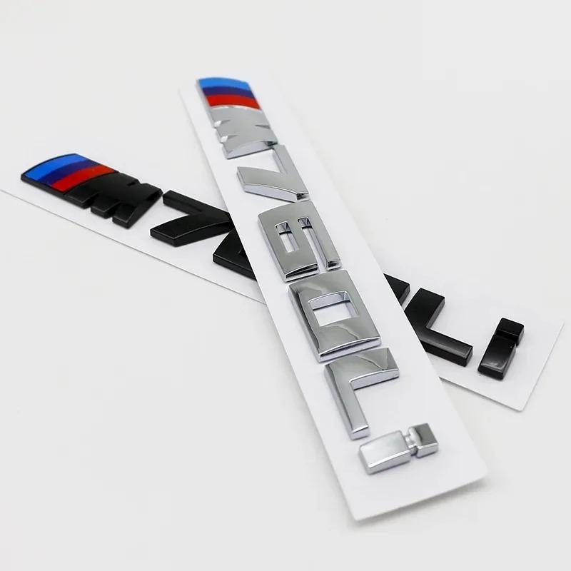 VYOJ1 Car 3D ABS Trunk Letters Logo Badge Emblem Decal Sticker For BMW M140 M145 M235 M240 M340 M530 M550 M760LI M135 E39 E60 E61 F48