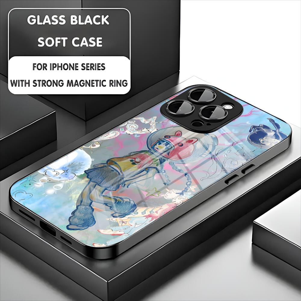 

A-Aya T-Takano Art Phone Case For Iphone 17 16 15 14 13 11 12 Pro Max Mini Plus Magnetic Glass Phone Cover iPhone 15