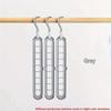 Plastic 9-Hole Foldable Hangers, Heavy Duty Space Saving Clothes Organizer Hangers for Room Closet Wardrobe Home Dor