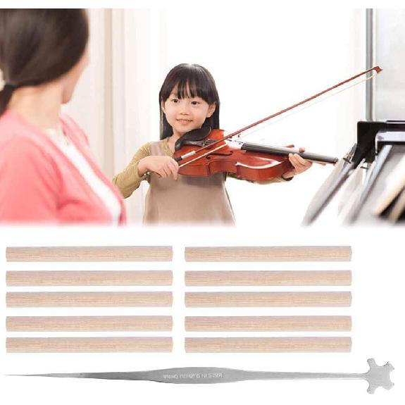 Sound Post Setter, 10 Pieces of Spruce with a Long Service Life for Violin Sound Post, for Violin Lovers in The Musical Instrument Shop