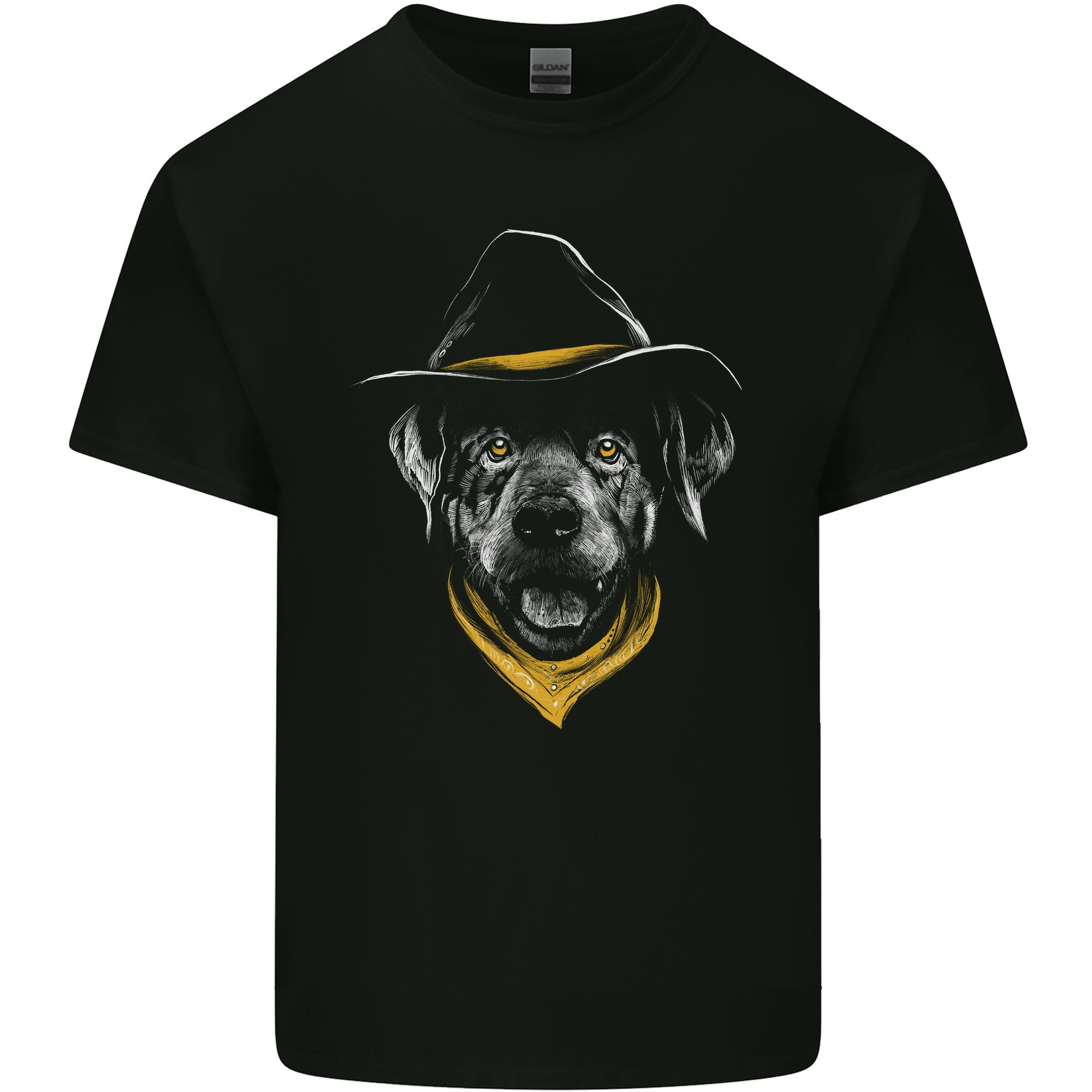 Cowboy Dog Unisexs Light Cotton TShirt S