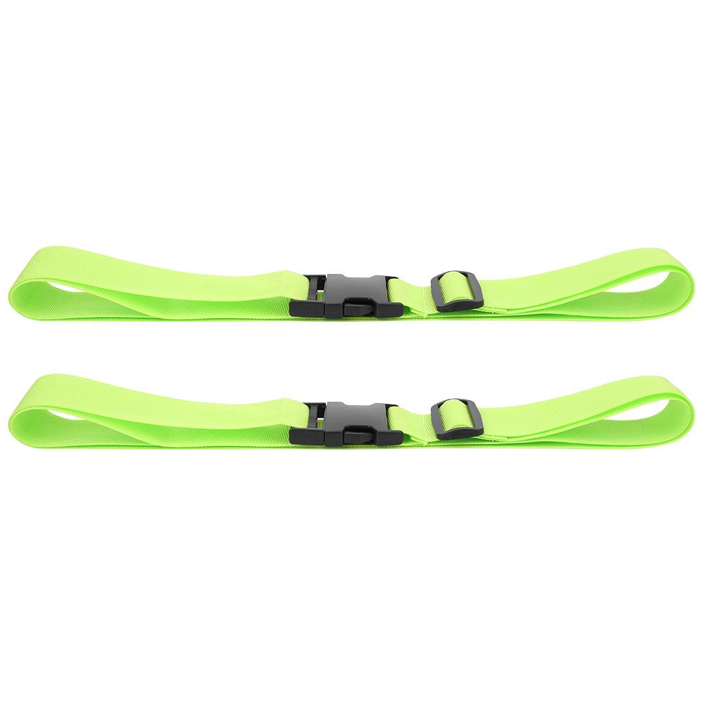 2pcs Adjustable Luggage Strap Multifunction Suitcase Buckle Strap Baggage Belts Tag