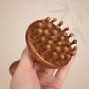 Multi-Functional Wood Therapy Massage Comb Scalp Head Massager Natural Wood Circular Tooth Guasha Scraping Body Massager