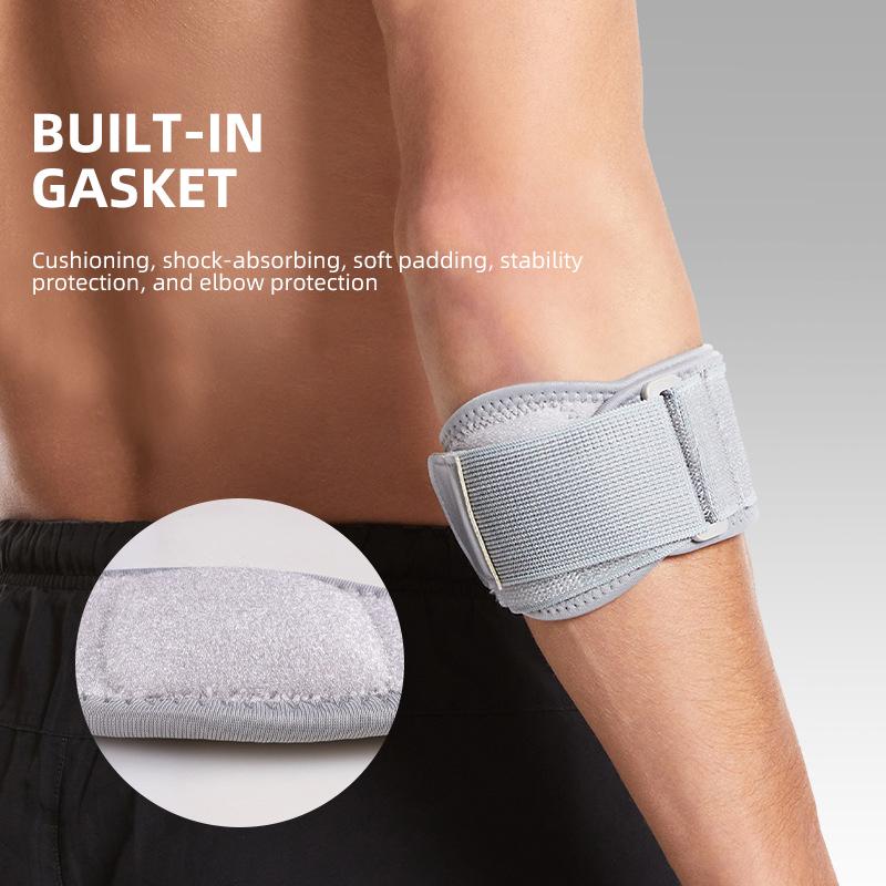1Pc/3Pc Gounod Adjustable Tennis Elbow Support Brace Guard Pads Golfer'S Strap Elbow Lateral Pain Syndrome Epicondylitis Brace